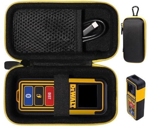 CaseSack Case for Dewalt Laser Distance Meter, DW099S - Shockproof, Water Resistant Travel Organizer Accessory