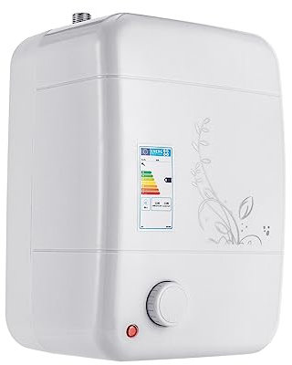 Warmwasserspeicher 1500W 220V 8 Liter Warmwasserboiler Untertischgerät Kleinspeicher Elektrisch Druckfester Untertisch Für Küchen, Bars, Schulen