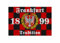 U24 Aufnäher Frankfurt Tradition Karo Fahne Flagge Aufbügler Patch 9 x 6 cm