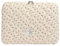 CHAMAIR Puffy Laptop Sleeve 13 Inch Cute Case Floral Quilted Notebook Cover Aesthetic Macbook Case 13'' 12'' (Purple 13in)