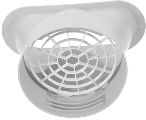 Gadpiparty Klimaanlagen-Abluftrohradapter Mit Flachem Mund 8 Zoll Für Mobile Klimageräte Mit Kunststoffnetz Für Effektive Belüftung Und Einfache Installation