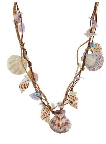 CALLARON collier coquillage collier médaillon hommes chaîne chaînes de colier femme pearl necklace s pendentif coquillage de style d'été coquille