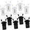 JEWEDECO 10pcs Trash Can Push-type Latch Clips Replacement Fasteners for Touch Lid Bins for