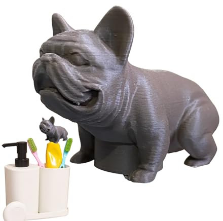 Hogvinnatil Kackierende Hund Zahnpasta -Spender, kackener Hund Zahnpasta Topper | Urkomische Zahnpasta Squeezer | Urkomische Zähneputzprodukte Squeezer für Hotel Heimatbadezimmer
