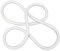 Joint de porte de sèche-linge W10906683, remplacement du joint de porte de sèche-linge en nylon pour sèche-linge WED4850HW0, WED4950HW0 et WED49STBW1