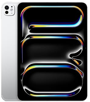 Apple iPad Pro de 11″ (M5): Pantalla Ultra Retina XDR, cámara Frontal de 12 Mpx en Horizontal y cámara Trasera de 12 Mpx, Wi-Fi y Redes 5G, 1TB, autonomía para un día Entero — Plata