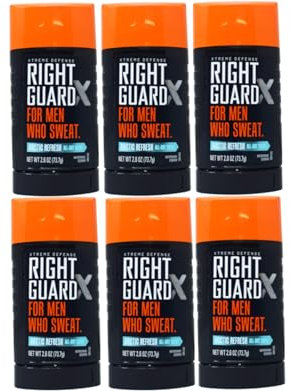 Right Guard Total Defense 5 Antiperspirant Deodorant, Arctic Refresh, 2.6 Ounce (Pack of 6) by Right Guard