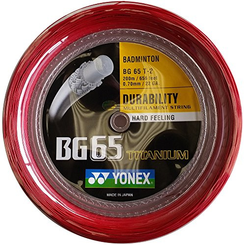 YONEX BG65TI Titanium Badminton String Coil 200M