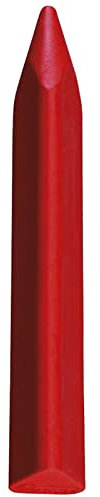 Jovi – Dreieckigen Wachsmalstifte Triwax, Etui 12 Wachsmalstifte, Rot (97302)