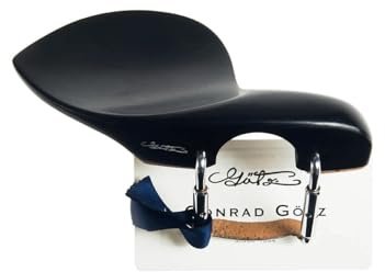 Conrad Götz ZK-306 Stradivari Kinnhalter für Violine 4/4, Ebenholz