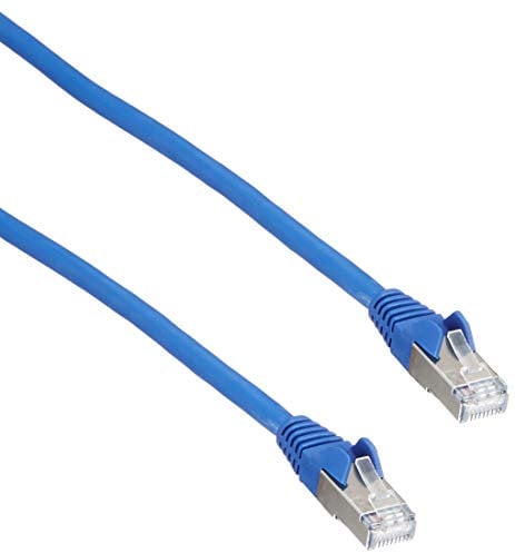 StarTech.com 6ASPAT3MBL - Cable de Red (3 m, Ethernet, RJ45, cat6a, blindado STP) Color Azul