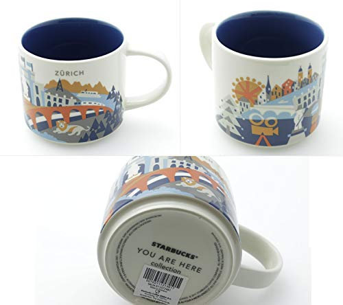 Starbucks Zurich/Switzerland You Are Here YAH - Taza de café