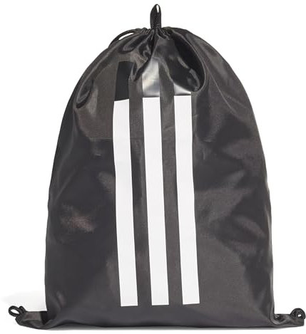 adidas Erwachsene 3S Gymsack Schwarz/Weiss Rucksackbeutel, NS