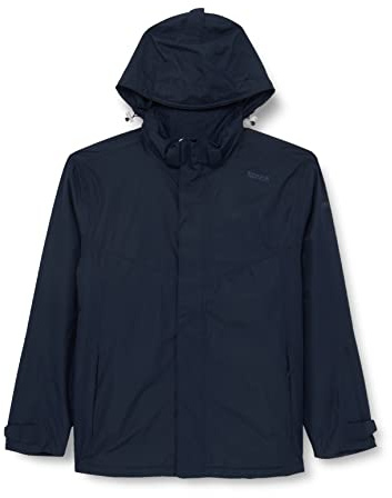 PRO-X elements Funktionsjacke Herren PHASE PXE I Regenjacke mit verschweißten Nähten, Kapuze im Kragen & Taschen I Atmungsaktiv I Wasser- & windfest