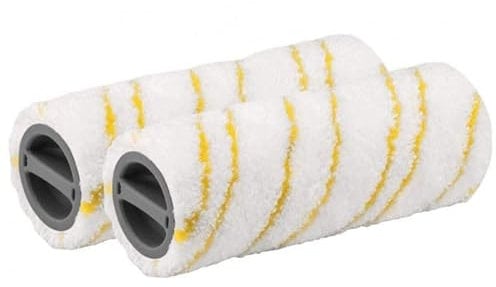 GDE - Juego de 2 rodillos para limpiadora escoba Karcher FC3, FC5