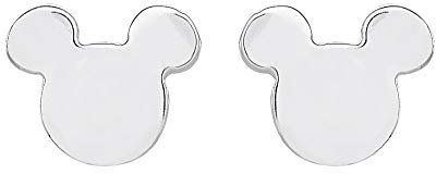 Mickey Mouse Silber Ohrringe E904873SL.PH, Einheitsgröße, Sterling Silber