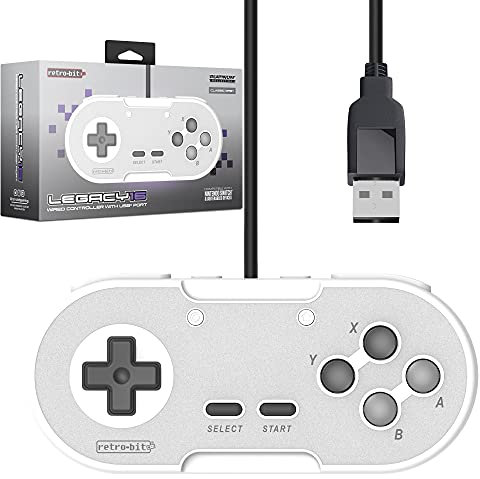 Retro-Bit - Retro-Bit Legacy 16 Usb Pad Grey (Nintendo Switch)
