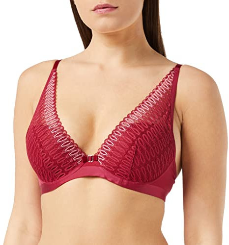 Triumph Damen Aura Spotlight WP Schalen BH mit Bügel, Cassis Sode, 75F