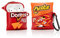 Derhom - Custodia Protettiva in Silicone per Airpods Apple 1 e 2 [Candy Snack Series][2 Pack] (Doritos/Cheetos)