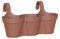 Artevasi PFLANZGEFÄSS Capri Balkon Tripel 54 cm TERRAKOTTA