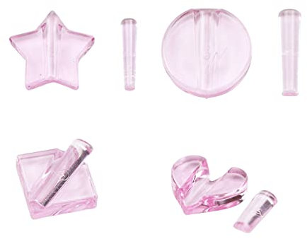 Nail Embossed Mold | Metal Frame Bending Nail Tools - Heart Star Shape Nail Art Charm Shaper Equipment for DIY Nail Design