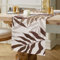 Tischläufer 40x140 Modern Esszimmer Natur Polyester Tischläufer Braun Gelb Blätter Tischläufer Kurz Rechteckiger Dekorativer Tischläufer für Drinnen und Draußen Küche Esstisch Picknick