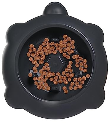 Ximan Comedero Lento para Perros,alimentación Lenta para Cachorros | Platos para Perros para Comer más despacio, Cuencos Comida para Perros con Forma Rompecabezas, Forma Tortuga