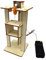 TOYANDONA 2 Sätze Materialien für die Herstellung von Aufzügen Kinderspielzeug Lift-Kits Mini-Spielzeug Spielzeuge Aufzug Spielzeug für Kinder selber Machen hölzernes DIY-Aufzugspielzeug