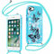 Foonary Transparente Coque pour iPhone 7/8/SE 2020/SE 2022 4,7 avec Cordon, Cute Aesthetic Motif Réglable Collier Housse, Silicone étui Protection Case avec Corde Lanyard pour iPhone SE 3, Papillon3
