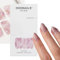 Doonails – Gel Folien Rose Marble – 20 UV Gel Strips in 9 Größen mit Extra-Länge – Nagelfolien selbstklebend & UV härtend – Nagelaufkleber mit bis zu 14 Tagen Halt