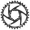 Fahrradkettenblätter Rundes ovales Kettenblatt 1 mm 3 mm 6 mm Offset Direktmontage for Sram XX1 X01 X1 X0 X9, 30T 32T 34T 36T 38T 40T MTB Fahrrad Rennrad Kettenblatt ( Color : Offset1mm 32TRound )