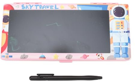 Estuche para Lápices, Tableta de Escritura LCD de 7 Pulgadas, Estuche para Lápices con Pantalla de Bloqueo de una Tecla, Estuche Rígido de Plástico de Gran Capacidad para útiles
