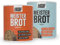 Hungry Heart - Mission Unknwon - Frisches Kürbiskernbrot 1 x 480gr & Frisches Roggenbrot 1 x 300gr | Glutenfreies Brot mit 100% Natürlichen Zutaten | 4 Jahre haltbar | Snack Dosenbrot