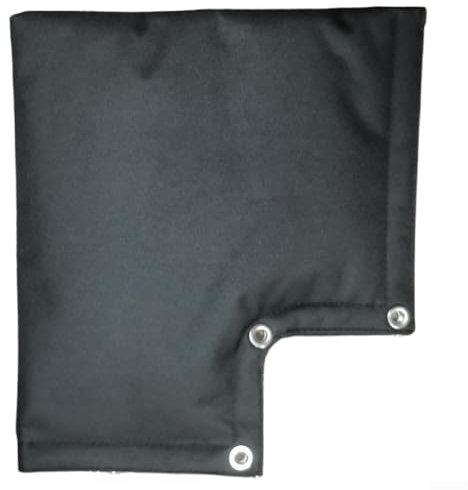 Funda aislante impermeable para grifos, protección esencial contra el clima invernal severo (negro)