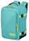 American Tourister Take2Cabin - Ryanair Borsa da cabina sotto il sedile, 25 x 20 x 40 cm, 24 L, Multicolore (Dusty Turquoise/Lime)
