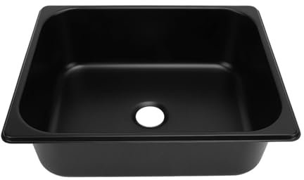 320 X 260 X 100 Mm RV Waschbecken 304 Edelstahl Vielseitiger Quadratküchen Badezimmer Waschbecken Waschbecken mit 40 Mm Auslass für Boot Caravan Campervan Embedded Installatio RV