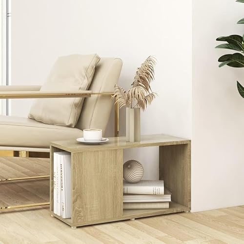 Eleganz TV-Schrank Sonoma-Eiche 60x24x32 cm aus Holzwerkstoff - Moderner Lautsprecher-Unterbau für Wohnzimmer, langlebig & platzsparend