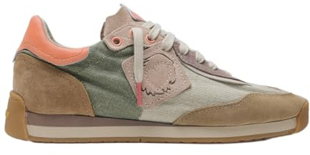 Satorisan - Enso Gaia - Casual Sneaker Herren und Damen - Vintage Leder und Textil Sportschuhe Bequem, Nachhaltig und Dauerhaft - Urbanite Green - 42
