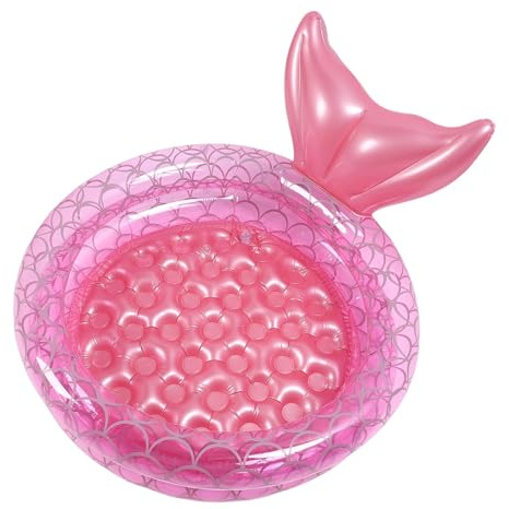 Dioche Piscine Gonflable à Balles Gonflables - Piscine Gonflable Pliable en PVC pour la Maison et l'extérieur - Parfaite pour Les Jeux Aquatiques des Enfants - Limite de Hauteur de 1,2 M