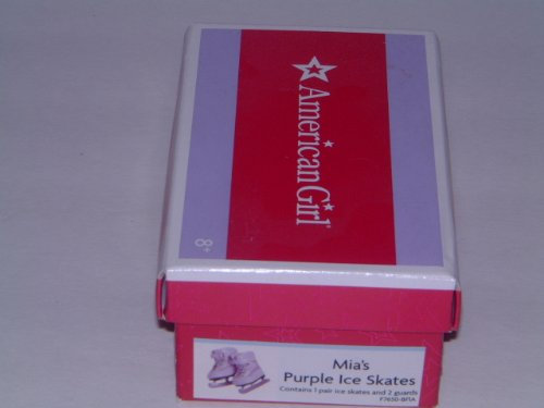 American Girl Mia's Purple Ice Skates