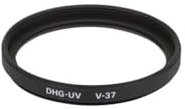 Dörr DHG UV Filter 37 mm mit extrem Flacher Filterfassung/beidseitige 10-fache Mehrschichtvergütung