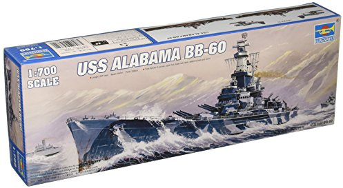 Trumpeter 1:700 - USS Alabama Battleship BB-60