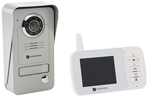 Smartwares VD38W Interphone vidéo Filaire 4 Lignes