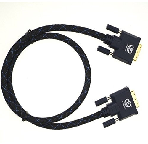 Cable DVI-DVI 10,0 - Cable de DVI-DVI de 10,0 MTS. Conectores metálicos. Cable con Funda de Malla.