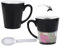 Mug Personnalisé avec Votre Photo Image Message Tasse Magique en Céramique Sensible à la Chaleur Change Couleur Coupe à Café Thé Boire avec Cuillère en Bonus pour Cadeau d'Anniversaire Noël Fête