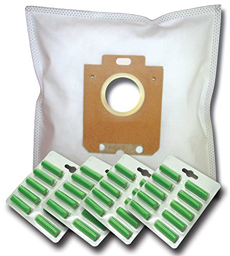 40 Staubsaugerbeutel + 40 Duftstäbe geeignet für Philips FC8241/09 PowerGo FC 8241/09