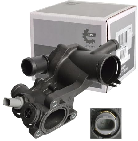 ESEN SKV Thermostat, Kühlmittel 20SKV020 | Kompatibel mit: SEAT CORDOBA, IBIZA III, SKODA FABIA I, FABIA I Combi, FABIA I Stufenheck, VW POLO, POLO IV Stufenheck