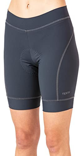 TERRY BEWERTETEN abtrünnigen Performance Radhose für Frauen – Radfahren Magazin Editor 's Choice – Verbesserte für 2018 mit zusätzliche Polsterung, Damen, anthrazit, XX-Large