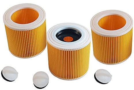 3 Patronenfilter Rundfilter Filter passend für Kärcher SE 4001 Waschsauger