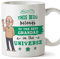 Mugffins Grandad Mug - Best Grandad in The Universe - Coffee Grandpa Mug for Breakfast Birthday Present for Grandfathers/Ceramic 11 oz